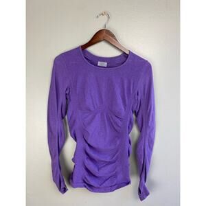 Athleta Purple Workout Top Size M